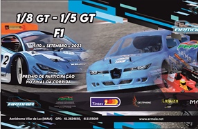 4ª Prova do Campeonato Nacional 1/8 GT, 1/5 TC e Trofeu F1